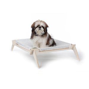 Primetime Petz Sage Mudcloth Designer Pet Lounge Bed for Cats and Small Dogs