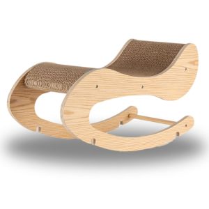 Armarkat S1302 Real Wood Wooden Cat Rocking Chair