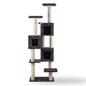 Armarkat A8104 Real Wood Griant Tower with Condos for Multiple Cats