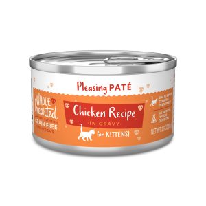 WholeHearted Grain Free Chicken Recipe in Gravy Wet Food Pate for Kittens