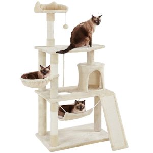 Topeakmart 3-Level Cat Tree Tower for Small Cats