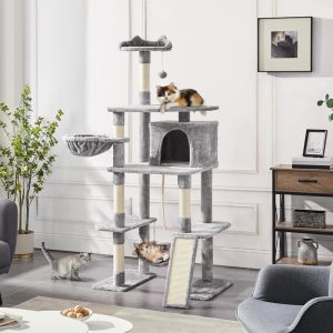 Topeakmart Multilevel Large Cat Tree with Scratching Posts