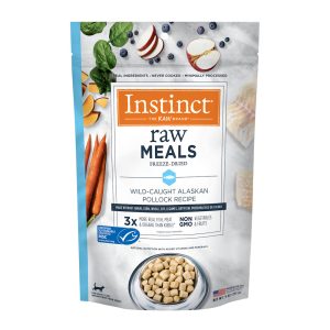 Instinct Freeze Dried Raw Meals Grain Free Wild-Caught Alaskan Pollock Recipe Cat Food