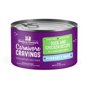 Stella & Chewy's Carnivore Cravings Purrfect Pate Duck & Chicken Recipe Wet Cat Food