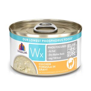 Weruva Wx Phos Focused Foods Chicken Formula in Gravy Wet Cat Food