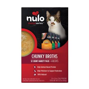 Nulo MedalSeries Chunky Broth Variety Pack Wet Cat Food