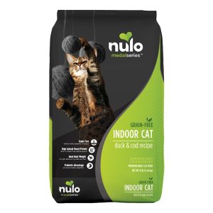 Nulo MedalSeries Grain-Free Duck & Cod Indoor Dry Cat Food