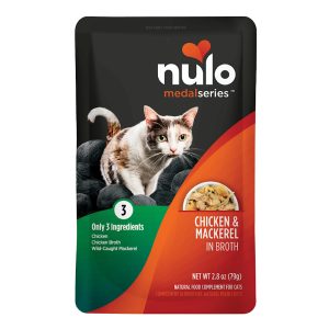 Nulo MedalSeries Grain-Free Chicken & Mackerel in Broth Wet Cat Food