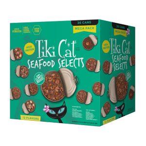 Tiki Cat Seafood Selects Wet Cat Food Mega Variety Pack