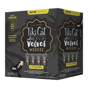 Tiki Cat After Dark Velvet Mousse Variety Pack Wet Cat Food