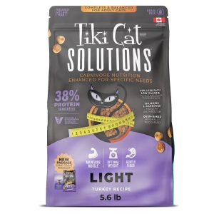 Tiki Cat Solutions Light, Turkey Dry Cat Food