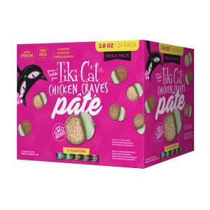 Tiki Cat Mega Pack Chicken Pates Wet Food for Cats