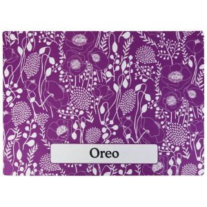 Drymate Good Medicine Plum Personalized Cat Litter Mat