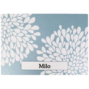 Drymate Rejuvenation Blue Personalized Cat Litter Mat