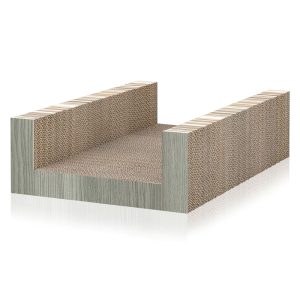 Way Basics London Grey Cat Scratcher Ubed