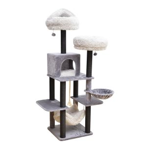 PetPals Group Catry Bradbury 7-Level Multifunctional Cat Tree Condo