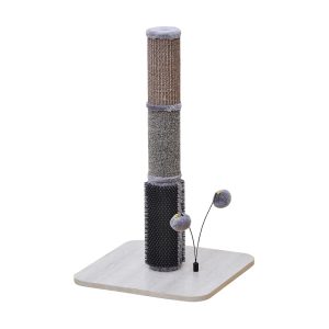PetPals Group Urbane All-in-1 Cat Scratching Sisal Post with Toys