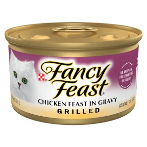 Fancy Feast Grilled Chicken Feast in Wet Cat Food Gravy
