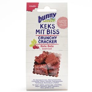 Bunny Nature Crunchy Cracker Beetroot Dry Rabbit & Rodent Snack