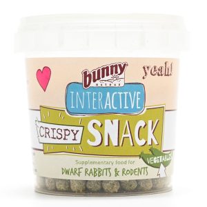 Bunny Nature Crispy Snack Craker Vegetables Supplementary Dry Rabbit & Rodent Food