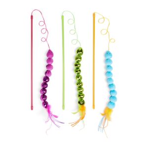 Leaps & Bounds Snake Assorted Teaser Cat Toy