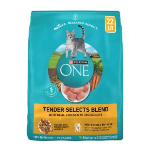 Purina ONE Natural Tender Selects Blend With Real Chicken Dry Cat Food
