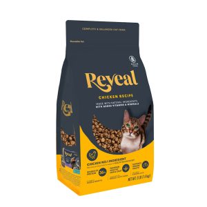Reveal Natural Grain Free, Chicken Recipe Complete and Balanced Dry Food for Cats