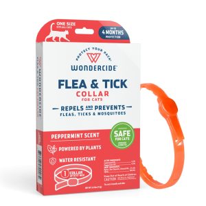 Wondercide Flea & Tick Collar for Cats with Natural Essential Oils