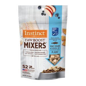 Instinct Raw Boost Mixers Pollock Freeze-Dried Cat Food Topper