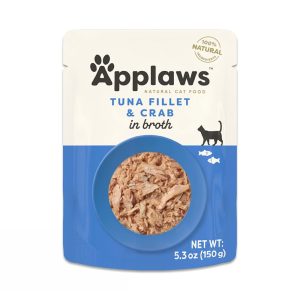 Applaws Limited Ingredient Tuna with Crab in Broth Wet Cat Food