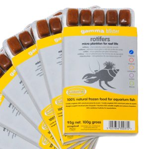 Tropical Marine Centre Gamma Frozen Food Rotifers Blister Pack Fish Food