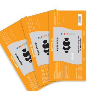 Tropical Marine Centre Gamma Frozen Food Mysis Shrimp Slice Pack Fish Food