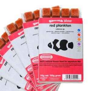 Tropical Marine Centre Gamma Frozen Food Red Plankton (Calanus) Blister Pack Fish Food