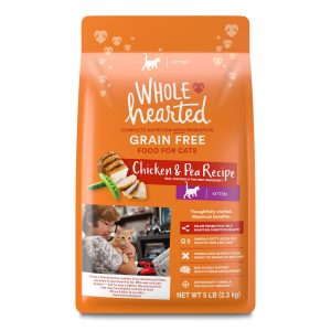 WholeHearted Grain-Free Chicken Recipe Dry Kitten Food