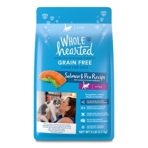 WholeHearted Grain-Free Salmon Recipe Dry Kitten Food