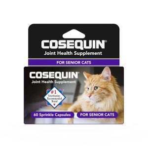 NUTRAMAX COSEQUIN Senior Joint Health Supplement Sprinkle Capsules for Cats