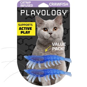 Playology Crawfish Cat Toy