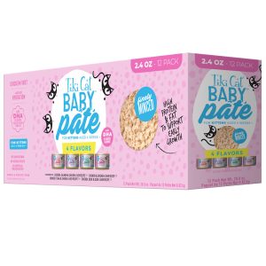 Tiki Cat Baby Variety Pack Pate Wet Food for Kittens