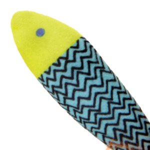 SmartyKat Catnip Fish Plush Cat Toy