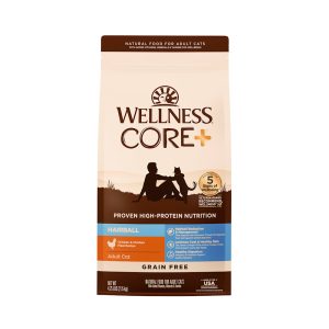 Wellness CORE+ Hairball Grain Free Chicken & Chicken Meal Recipe Adult Dry Cat Food