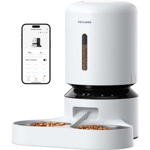 PETLIBRO White Granary WIFI Pet Feeder Dual Tray
