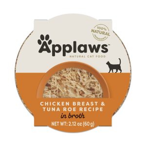 Applaws Natural Chicken Breast with Tuna Roe in Broth Wet Cat Food