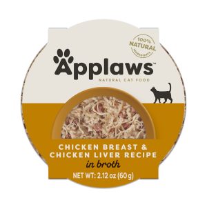 Applaws Natural Wet Cat Food Chicken Breast with Liver in Broth