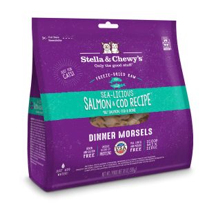 Stella & Chewy's Freeze Dried Sealicious Salmon & Cod Dinner Morsels Cat Food