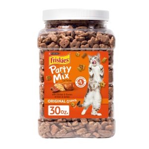 Friskies Party Mix Original Crunch Cat Treats
