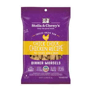 Stella & Chewy's Freeze Dried Dinner Morsels Chick Chick Chicken Recipe Cat Food