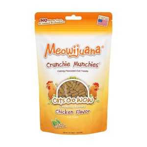 Meowijuana Chicken Crunchie Munchie Catnip Treats