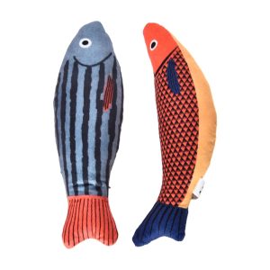 Max & Marlow Catnip Filled Fish Cat Toy Assorted