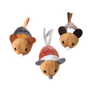 Max & Marlow Cozy Critters Mouse Cat Toy