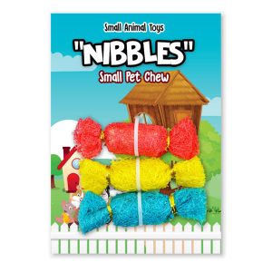 A&E Cage Company Nibbles Loofah Candies